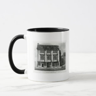 Taza Una vista del sur de la taberna del halcón