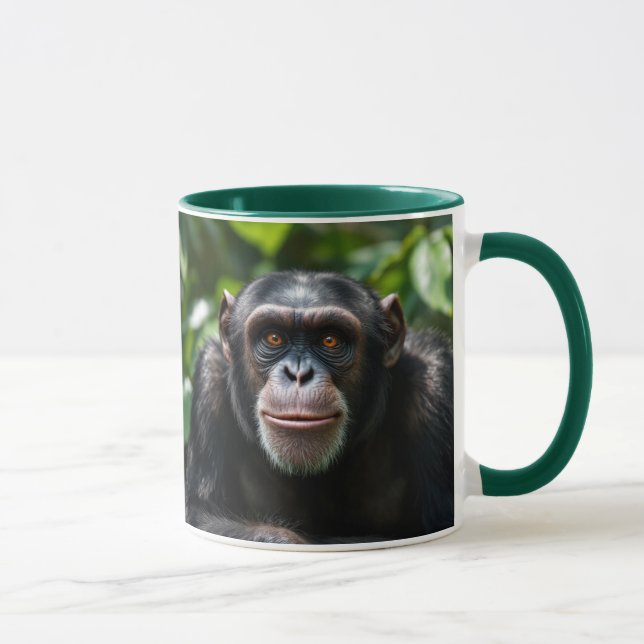 Taza Une bonne tête de chimpanzé. (Derecha)
