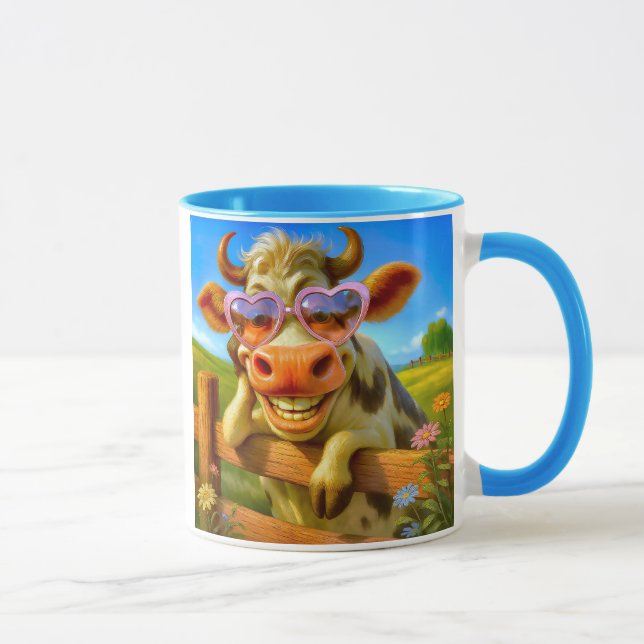Taza Une vache super cool (Derecha)
