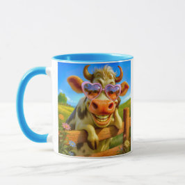 Taza Une vache super cool
