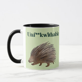 Taza Unf**kwithable Porcupine