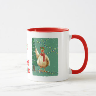 Taza Único: ¡Felices Navidad - de los pollos!