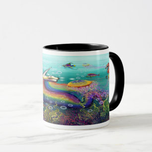 Taza Unicornio acuático
