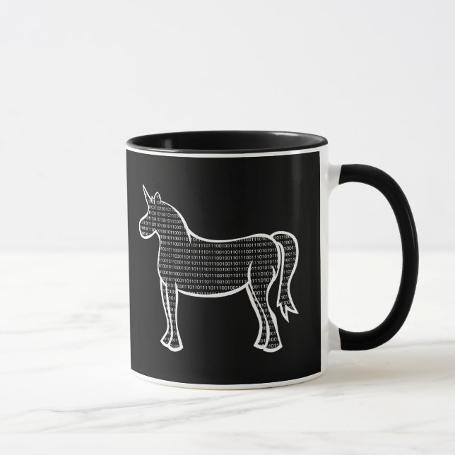 Taza Unicornio binario (Derecha)