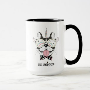 Taza Unicornio del bulldog francés