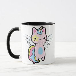 Taza unicornio kitten rainbow Coffee Mug