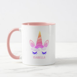 Taza Unicornio Mágico Nombre Personalizado