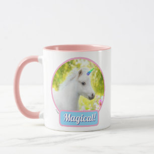 Taza Unicornio Poni Blanco