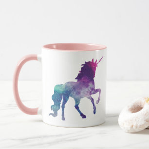 Taza Unicornio Prancing brillante mágico