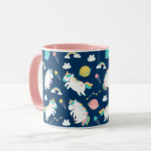 Taza Unicornios espaciales