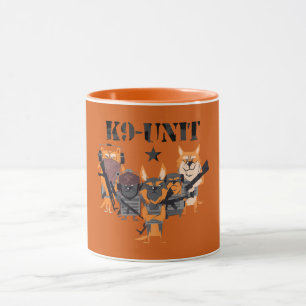 Taza Unidad de perro de la policía K9