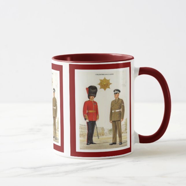 Taza Uniformes históricos del ejército británico, (Derecha)