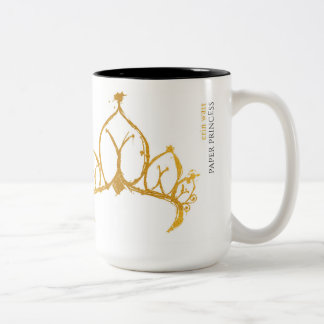 Taza unilateral de la princesa de papel