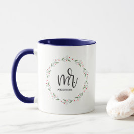 Taza "Unión de vacaciones: 'Sr.' Mug De Dos Tonos Moder