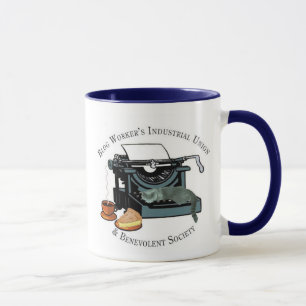 Taza Unión industrial de los trabajadores del blog