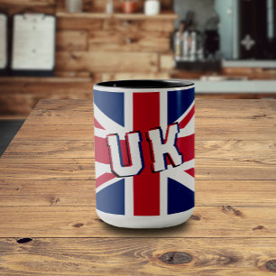 Taza Union Jack Big Text