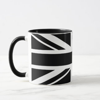 Taza Unión Jack ~ Blanco y negro
