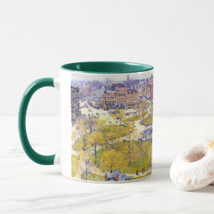Taza Union Square en primavera por Frederick Childe Has