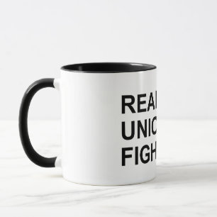 Taza UNIONES REALES LUCHAN CONTRA la cerámica Mug