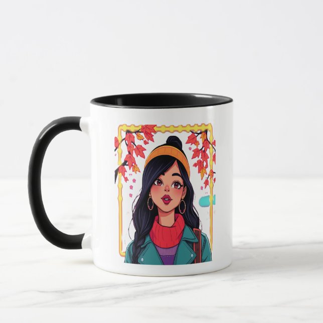Taza Unique Art Mug – Perfect Cozy Gift for Her (Izquierda)