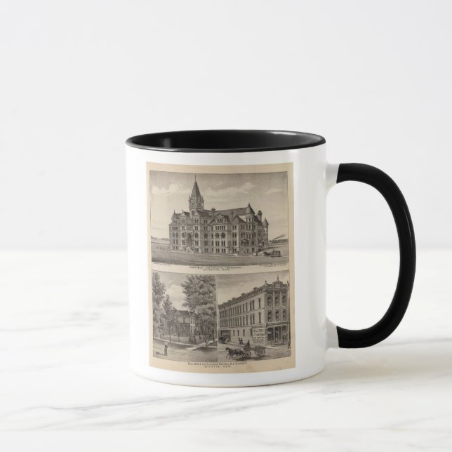 Taza Universidad de Garfield, Kansas (Derecha)