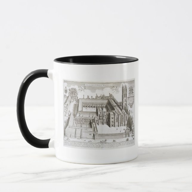 Taza Universidad de Magdalen, Oxford, de 'Oxonia (Izquierda)