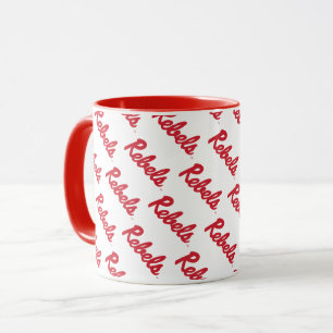Taza Universidad de Misisipi Script Rebels