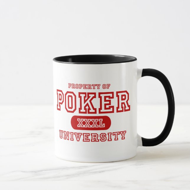 Taza Universidad del póker (Derecha)