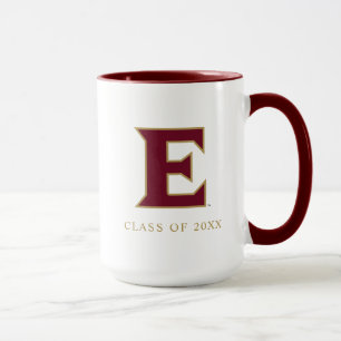 Taza Universidad Elon E   Clase de 2OXX