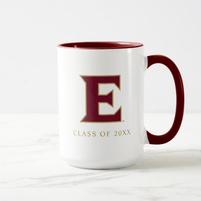 Taza Universidad Elon E | Clase de 2OXX (Derecha)