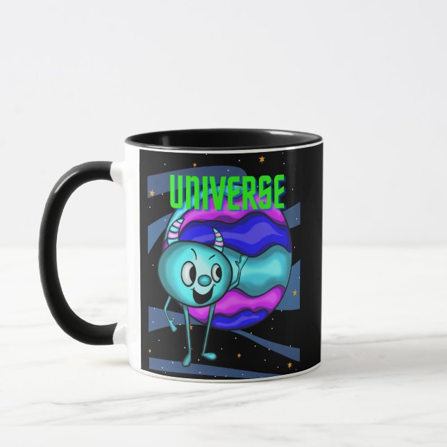 TAZA UNIVERSO, OVNI (Izquierda)