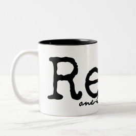 Taza Uno-Dada leída