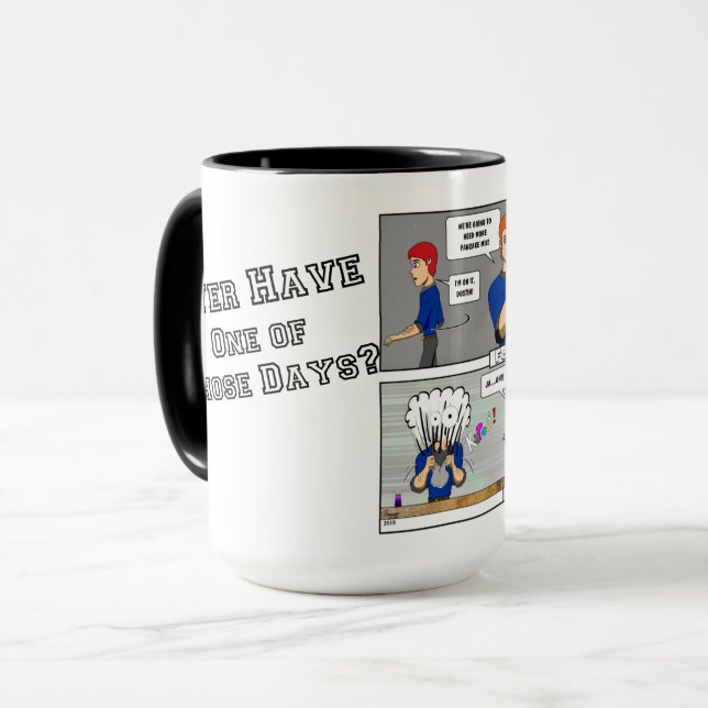 Taza "Uno de esos días..." Coffee Mug (Anverso izquierdo)