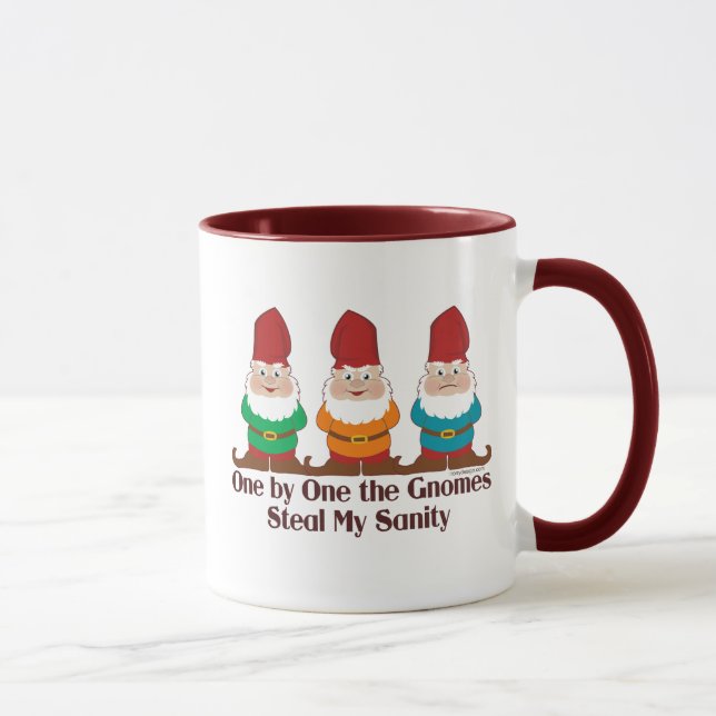 Taza Uno por uno los gnomos (Derecha)