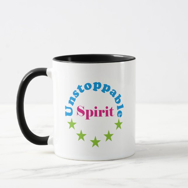 Taza unstoppable spirit  (Izquierda)