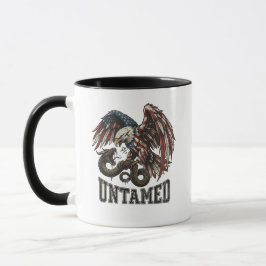 Taza Untamed Patriotic Eagle and Snake Mug