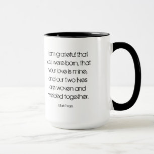 Taza Urbanos, pelucas - Estoy agradecido de que hayas n