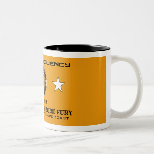 Taza urgente del 2-Tono de COMANDANTE FURY de la (Derecha)