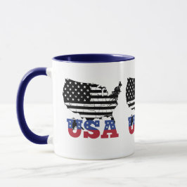 Taza "USA Map Ceramic Mug"
