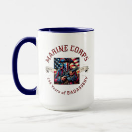 Taza USMC Badassery Mug