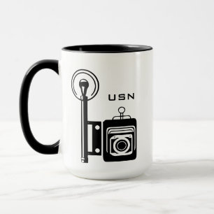 Taza USN Photographer Mug
