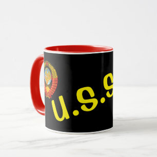 Taza USSR Black Modern Look Mug