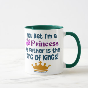 Taza Usted apostó que soy princesa