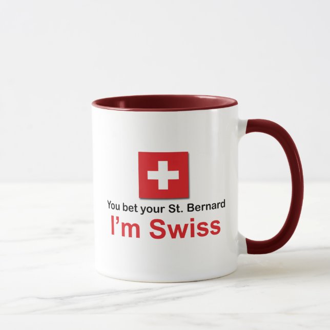 Taza Usted apostó su St Bernard… (Derecha)