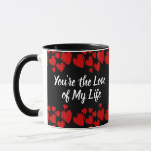 Taza Usted es el amor de mi vida