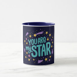 Taza Usted es mi estrella