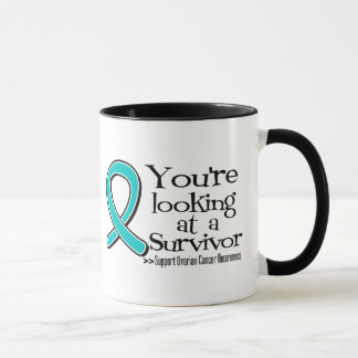 Taza Usted está mirando a un superviviente del cáncer