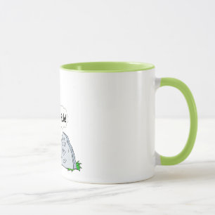 Taza Usted le oscila regla