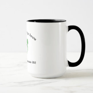 Taza Usted no puede comprar amor sino que usted puede