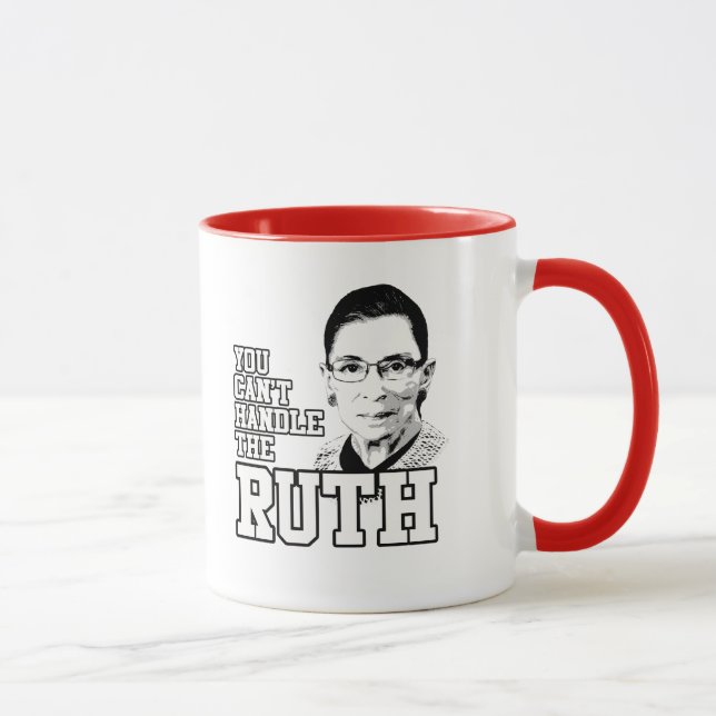 Taza Usted no puede manejar la Ruth (Derecha)